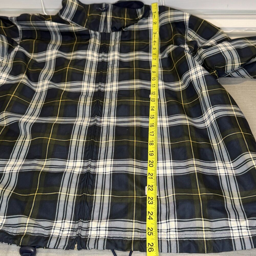 VTG Catalina Plaid Windbreaker Jacket Men’s L Full Zip Lightweight Retro - Picture 5 of 9